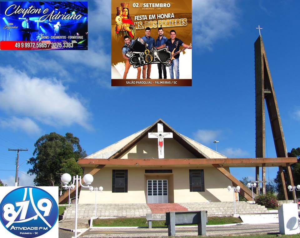 Festa em honra a padroeira e com direito a inauguração do novo piso