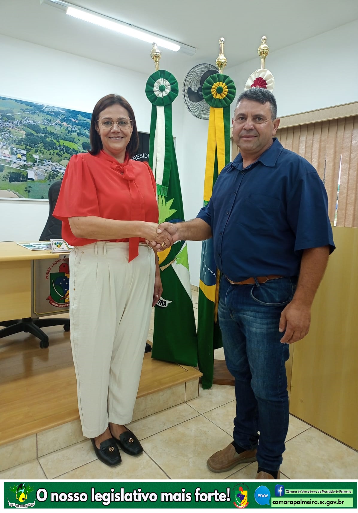 Simone Silveira Silva assume presidência do legislativo de Palmeira
